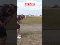 Ricochet Golf Ball Nearly Took My Head Off!! #golf