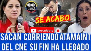 ATAMAINT PIERDE EL CONTROL DEL PLENO DEL CNE Y CONCEJEROS EXIGEN SU SALIDA NOTICIAS ECUADOR RFE TV