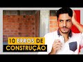 10 ERROS DE OBRA QUE TE FAZEM PERDER DINHEIRO