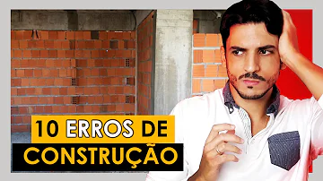 O que não fazer em uma construção?