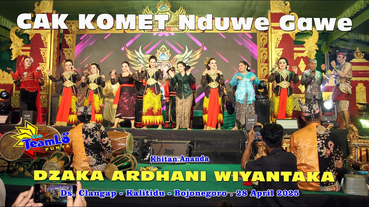 DAGELAN NGLUMPUK - CAK KOMET Punya Gawe By DRAMA SOKA Music Cak Percil Bojonegoro Cah TeamLo Punya