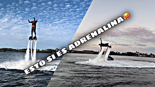 VOLAMOS SOBRE EL AGUA EN UN FLYBOARD.(LOSTOYS)