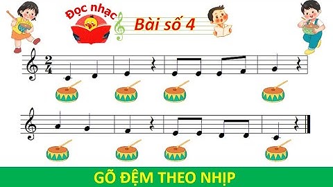 TĐN NHẠC KẾT HỢP GÕ ĐỆM THEO NHỊP BÀI ĐỌC NHẠC SỐ 4 LỚP 2 - BỘ SÁCH KNTT VỚI CUỘC SỐNG