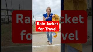 Best Rain Jacket for Travel in the Spring, Summer or Fall