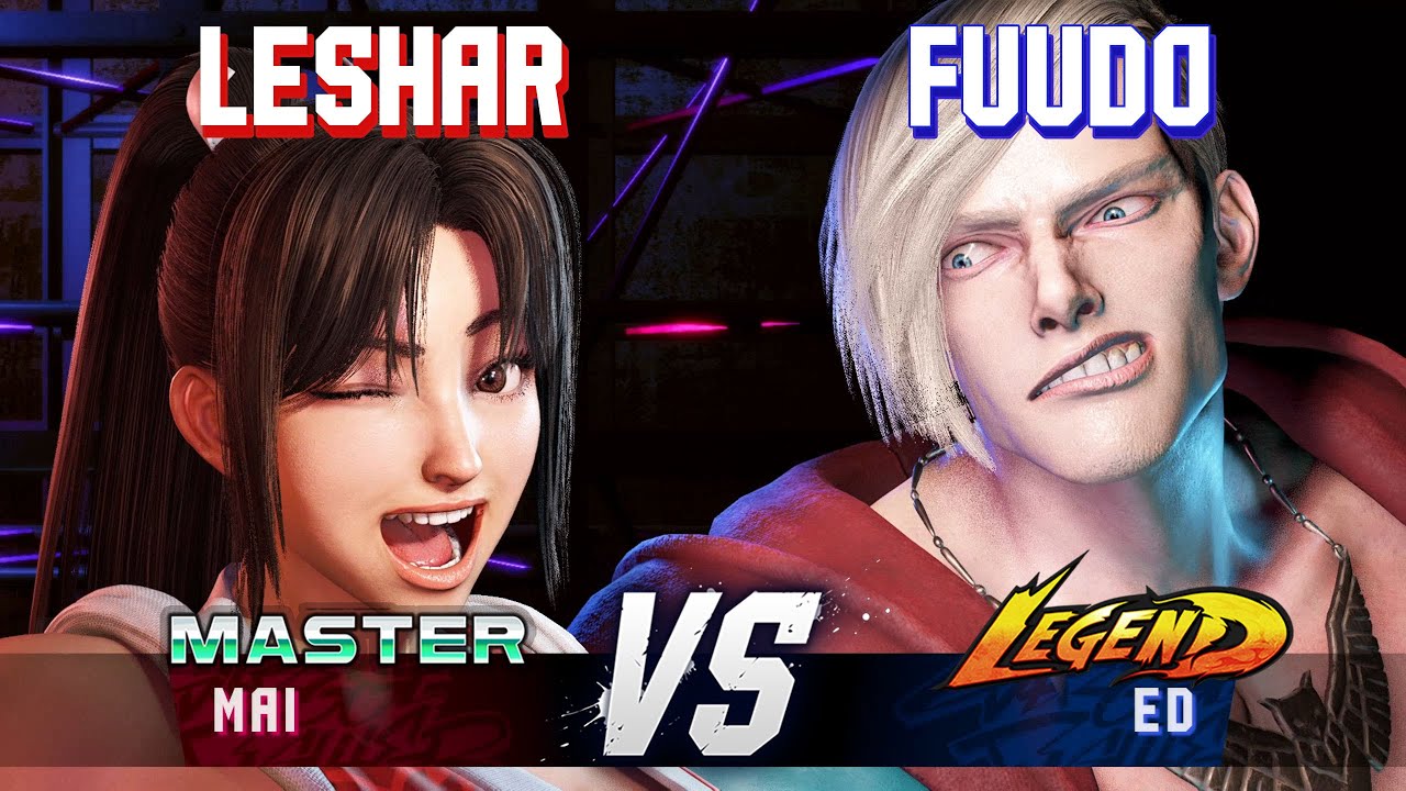 SF6 ▰ LESHAR (Mai) vs FUUDO (Ed) ▰ High Level Gameplay