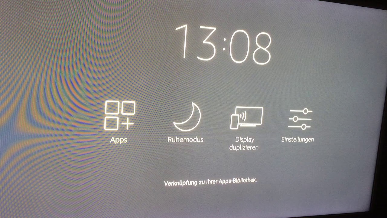 LG42LF5610 Amazon Fire TV Stick horizontal scan lines - YouTube