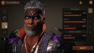 Diablo: Immortal Wizard Character Creation