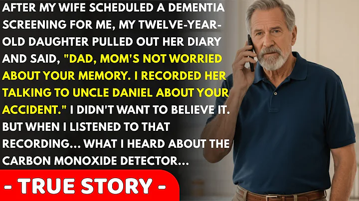 My Twelve-Year-Old Daughter Showed Me Her Diary: "Dad, Mom Is Faking Everything. I Heard Her Plan."