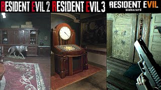 Resident Evil 3 vs Resident Evil 2 vs Resident Evil 7 Graphic Comparison