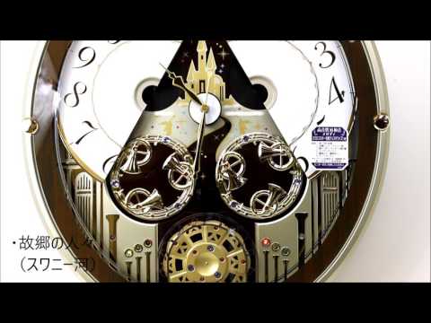 セイコークロック SEIKO からくり時計 電波時計 RE577B Melodies In Motion Wall Clock