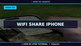 🔥 Wifi Share Iphone (2025) | 60 Sec Guide #Shorts