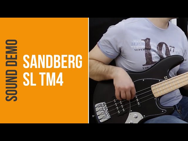 Sandberg SL TM4 Bass - Sound Demo (no talking) class=