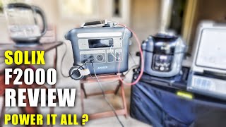Anker SOLIX F2000 (PowerHouse 767) Review & MAX LOAD TEST