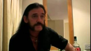 Lemmy Kilmister (Motörhead): "Ha-ha",  you know... F..CK YOU!