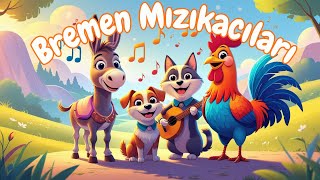 Bremen Mızıkacıları Eğlenceli Masal Şarkısı Çocuklar İçin Müzikli Hikaye