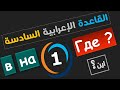 قواعد اللغة الروسية حالة الجر باللغة الروسية الجزء 1 