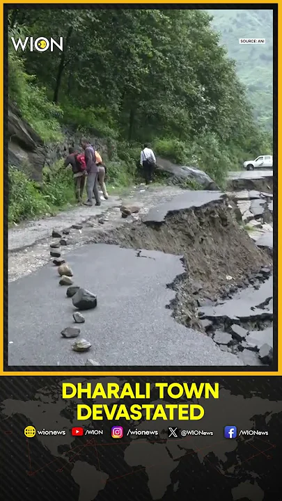 Uttarkashi Cloudburst Triggers Deadly Flash Floods | 4 Dead, 60+ Missing in Dharali | WION