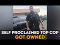 Fragile Ego Alert Self Proclaimed Top Cop Detained Him For A Gesture