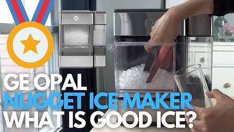 GE Profile Opal Nugget Ice Maker - Making Good Ice & Unboxing - Watch how it works.