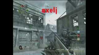 axeljolink "The Only Thing" minitage cod4 no scope sniper