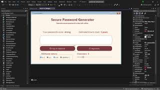 Building a Password Generator with C#