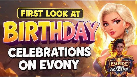 9th Anniversary Celebrations on Evony #fyp #evony 