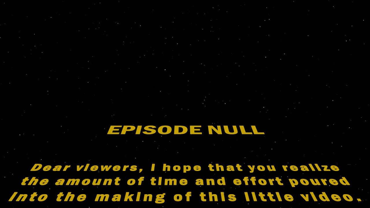 Star Wars Text Crawl Tutorial Using Blender 3.0 - YouTube