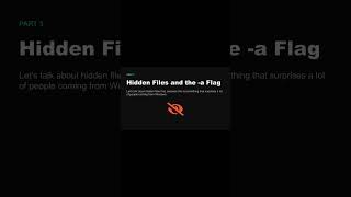 ls Command in Linux Explained: Why Hidden Files Even Exist