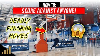 How to: SCORE AGAINST ANYONE! Use this to Improve Your Weak Hand Finishing At The Rim!