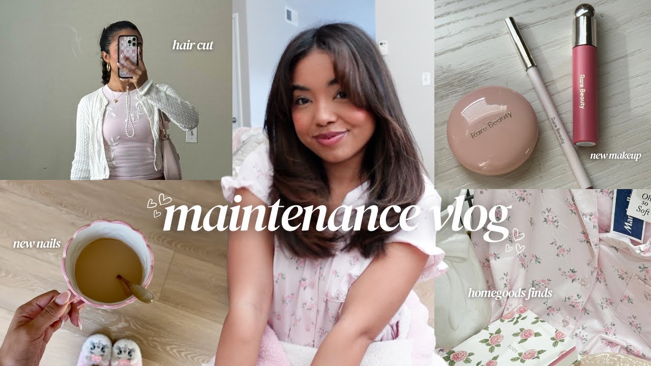 VLOG: new hair, homegoods haul + disneyland story time