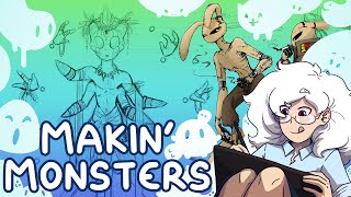 Drawing Monsters, Creatures and Critters! [Live]