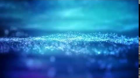 Particle Wave 4K Video Background Loop