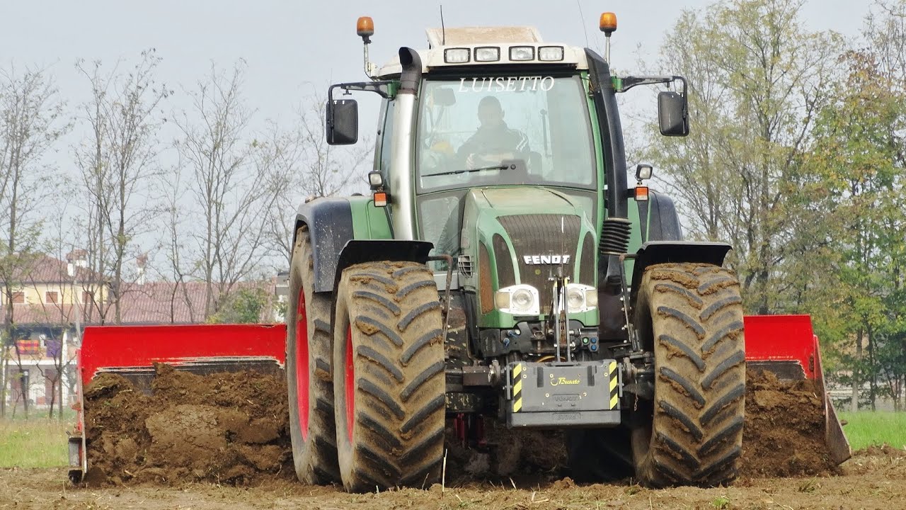 GROUND LEVELLING | Fendt Favorit 926 + Rossetto LGL 5.50 | Fendt 926 Vario + Ripper 7 Ancore