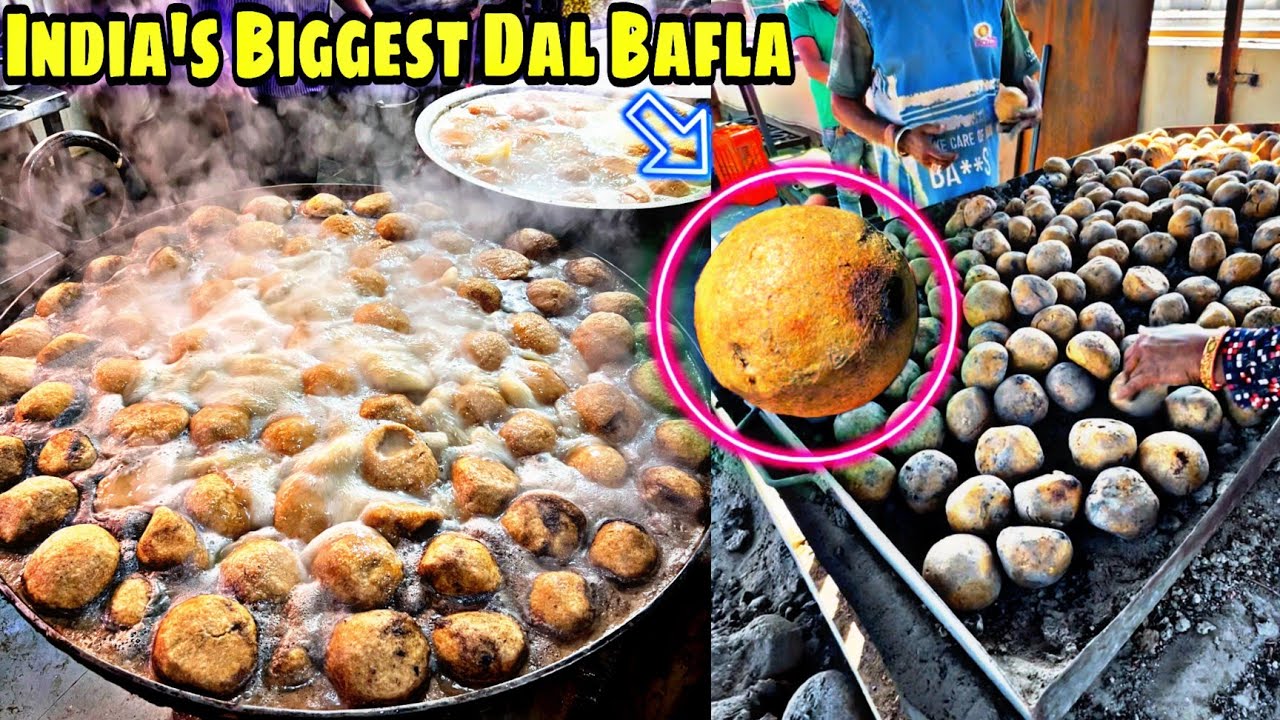 Indore Famous Dal Bafla Of Prathvilok Dal Bafla Indore Street Food indore-famous-dal-bafla-of-prathvilok-dal-bafla-indore-street-food