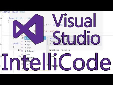 Visual Studio IntelliCode -- AI meets IntelliSense!