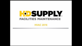 HVAC 2016 - HD Supply Facilities Maintenance
