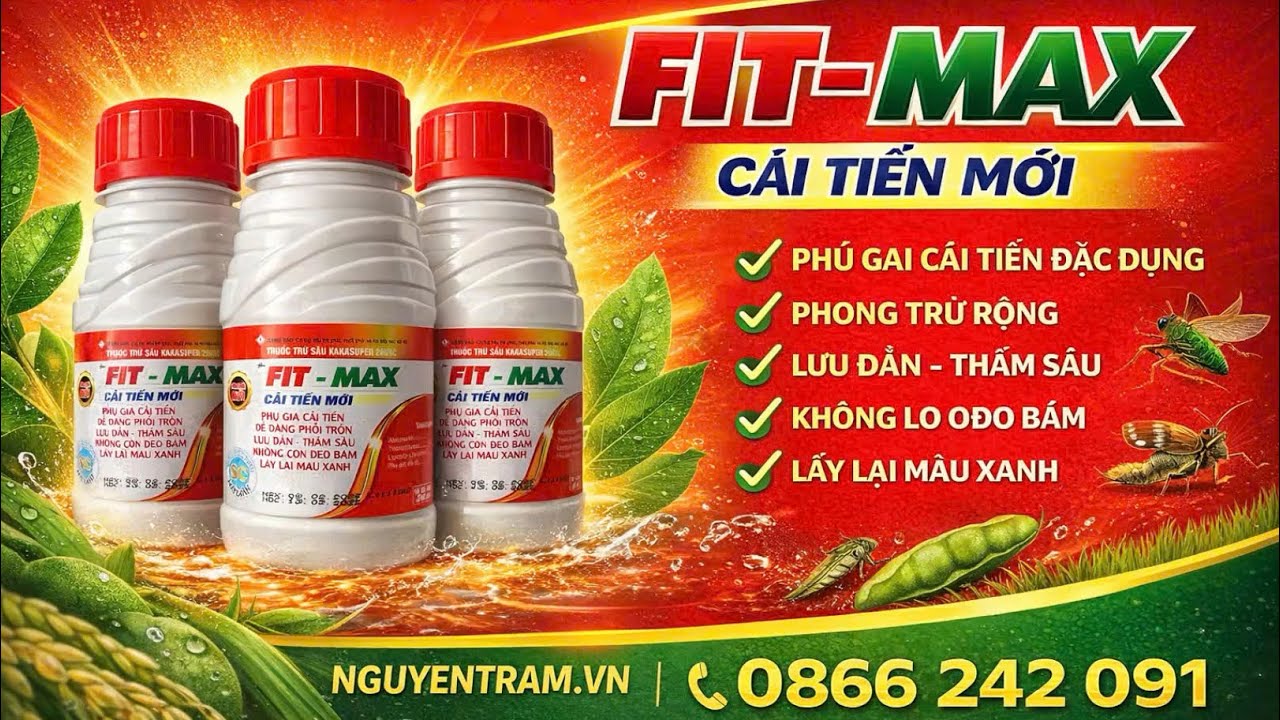 Fit-max đỏ là thuốc trừ sâu,hiệu quả cao, kiểm soát rầy,sâu bệnh hiệu quả.nguyentram.vn 0866242091