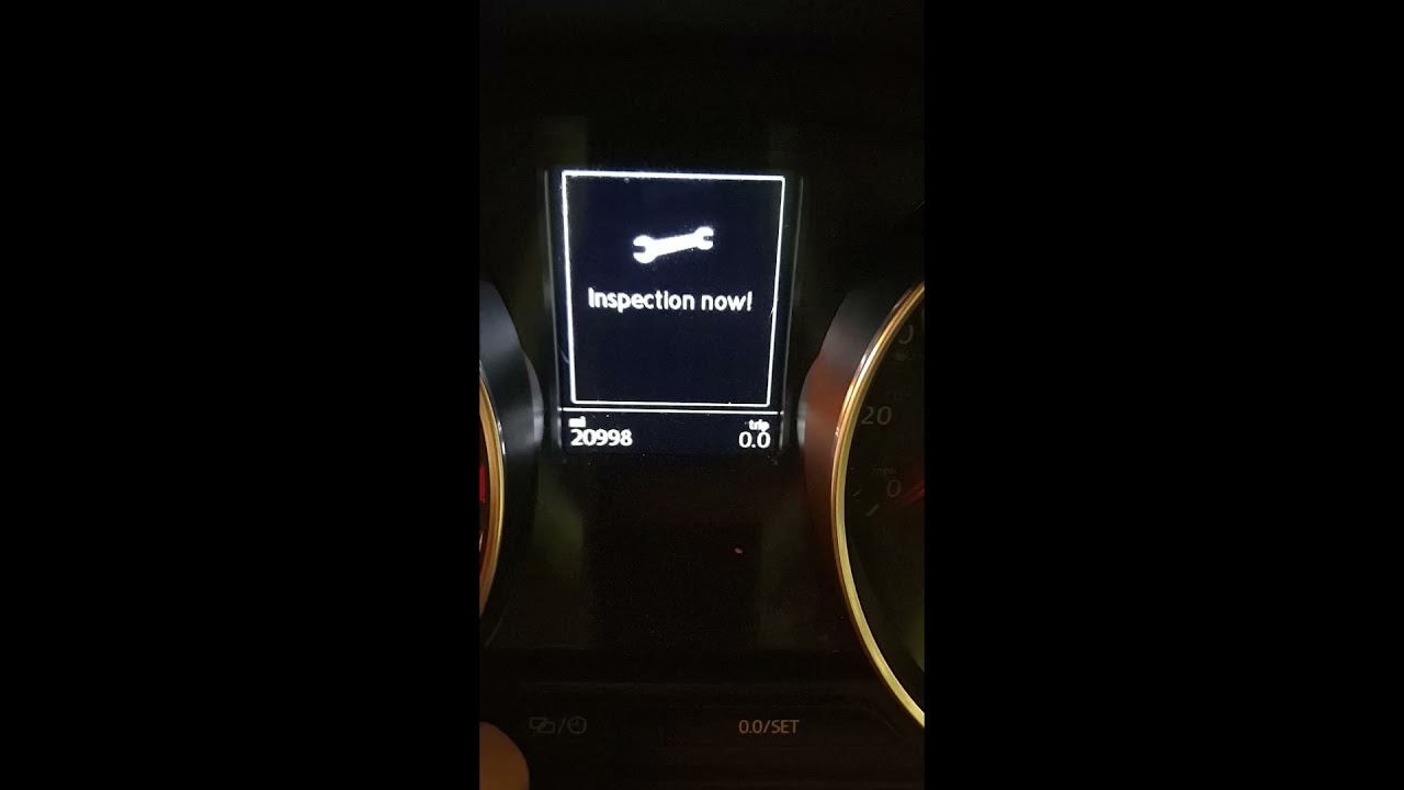 Volkswagen Polo 2017 VW service warning reset YouTube