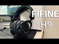 Лучший микрофон среди гарнитур - Fifine H9 обзор
