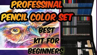 Corslet Professional Pencil Color set For Beginners I Best For new artist for Easy and Soft Drawing