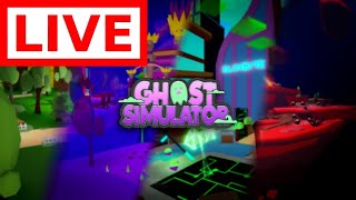 [FULL LIVE STREAM] Catching ghosts and questing in Ghost Simulator! | ROBLOX