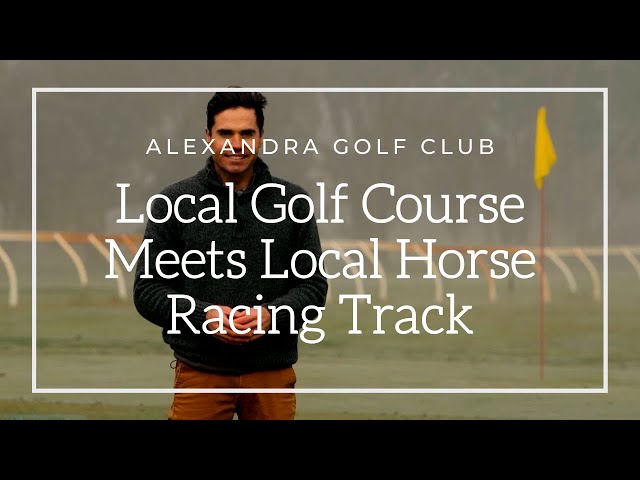 Golf Course Review: Alexandra Golf Club on a Horse Racing Track - YouTube