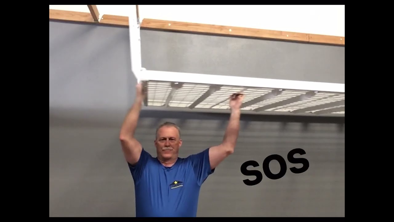 Garage Shelving Ideas Oc Hanging On Ceiling