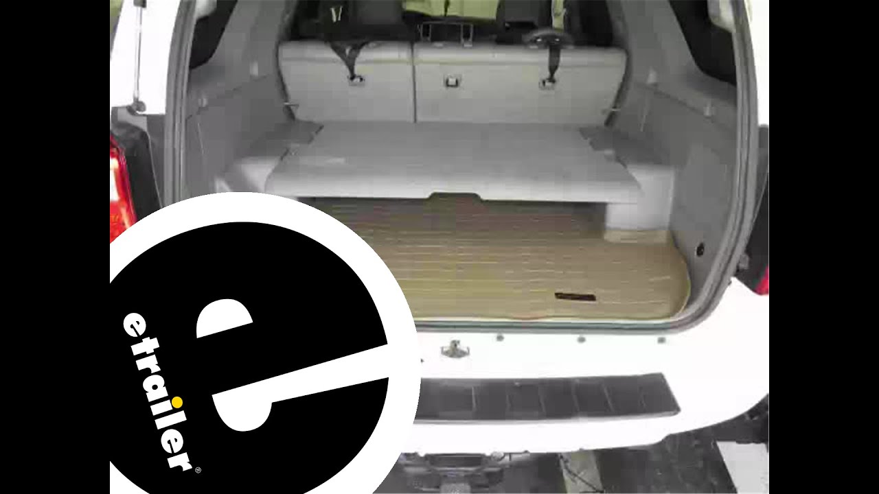 Etrailer Weathertech Cargo Liner Review 2007 Toyota 4runner