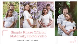 SIMPLY RHAZE OFFICIAL MATERNITY PHOTOS AND VIDEO ( NEVER BEFORE SEEN PHOTOS) | ROSELYN KERR CAPTURES