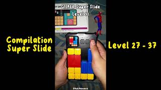 Compilation Super Slide GIIKER Level 27 - 37