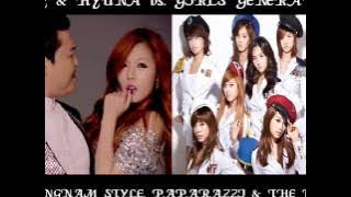 Psy vs. Girls' Generation - Gangnam Style/Paparazzi/The Boys