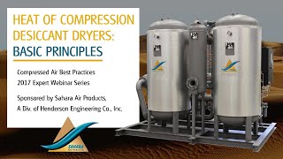 Basic Principles of Heat of Compression Desiccant Dryers Webinar