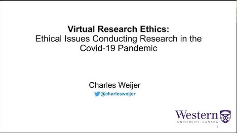 Virtual Research Ethics: Ethical Issues Conducting Research in the COVID-19 Pandemic