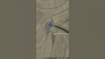 There’s a inter-dimensional B2 Stealth USAF bomber on Google Earth map, UFO UAP sighting news 👽👽👽
